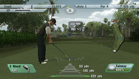 Tiger Woods PGA Tour screenshot 4 for PSP